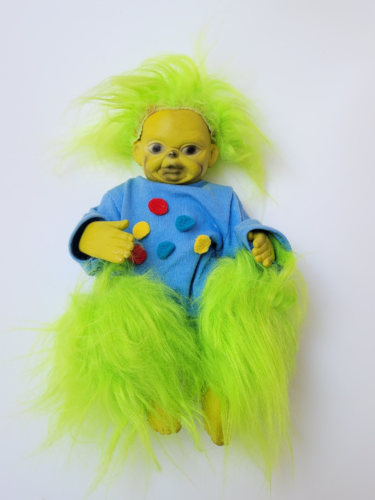 Baby Grinch Soft  Fluffy Toy 9"
