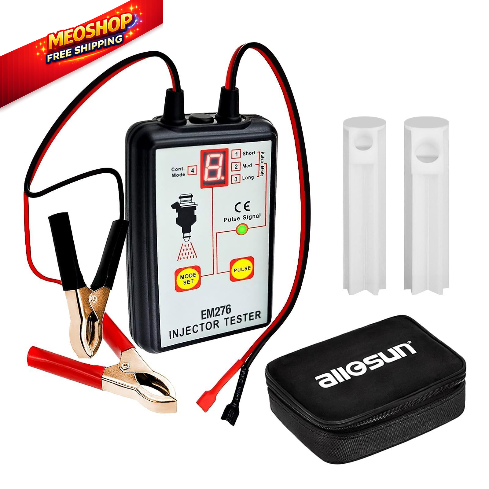 EM276SET Fuel Injector Tester & Adapter DIY + 