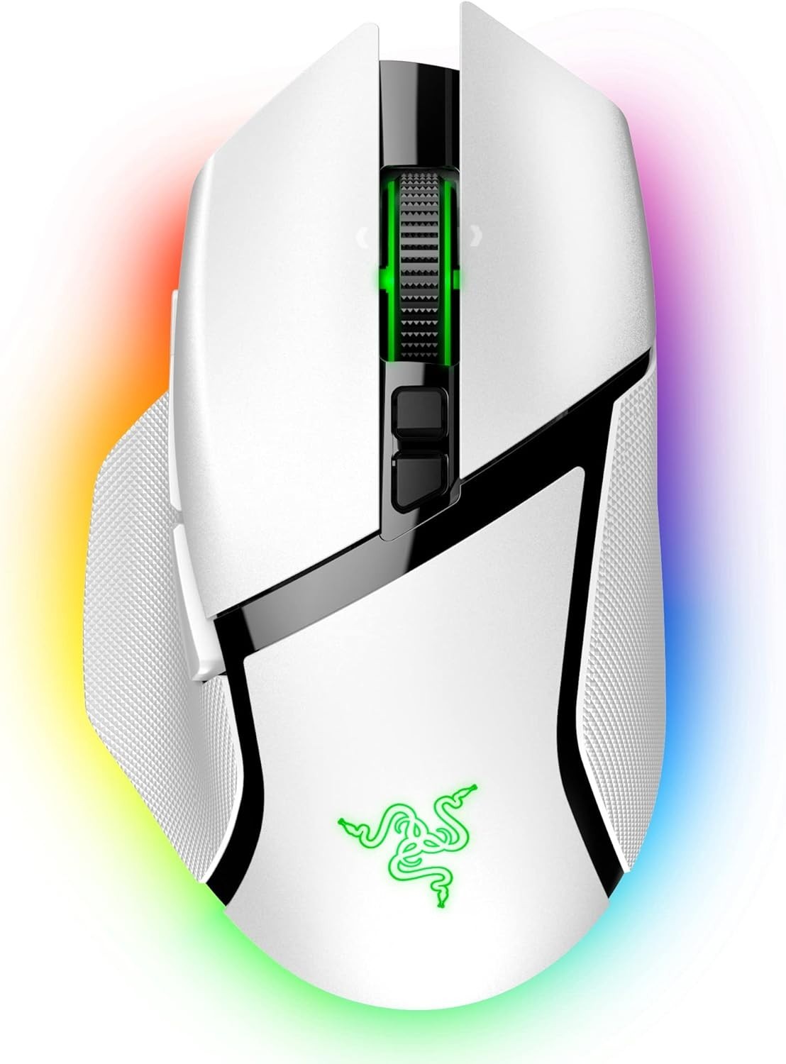 Razer Basilisk V3 Pro Wireless Gaming Mouse White Fast Optical Switches RGB *NIB