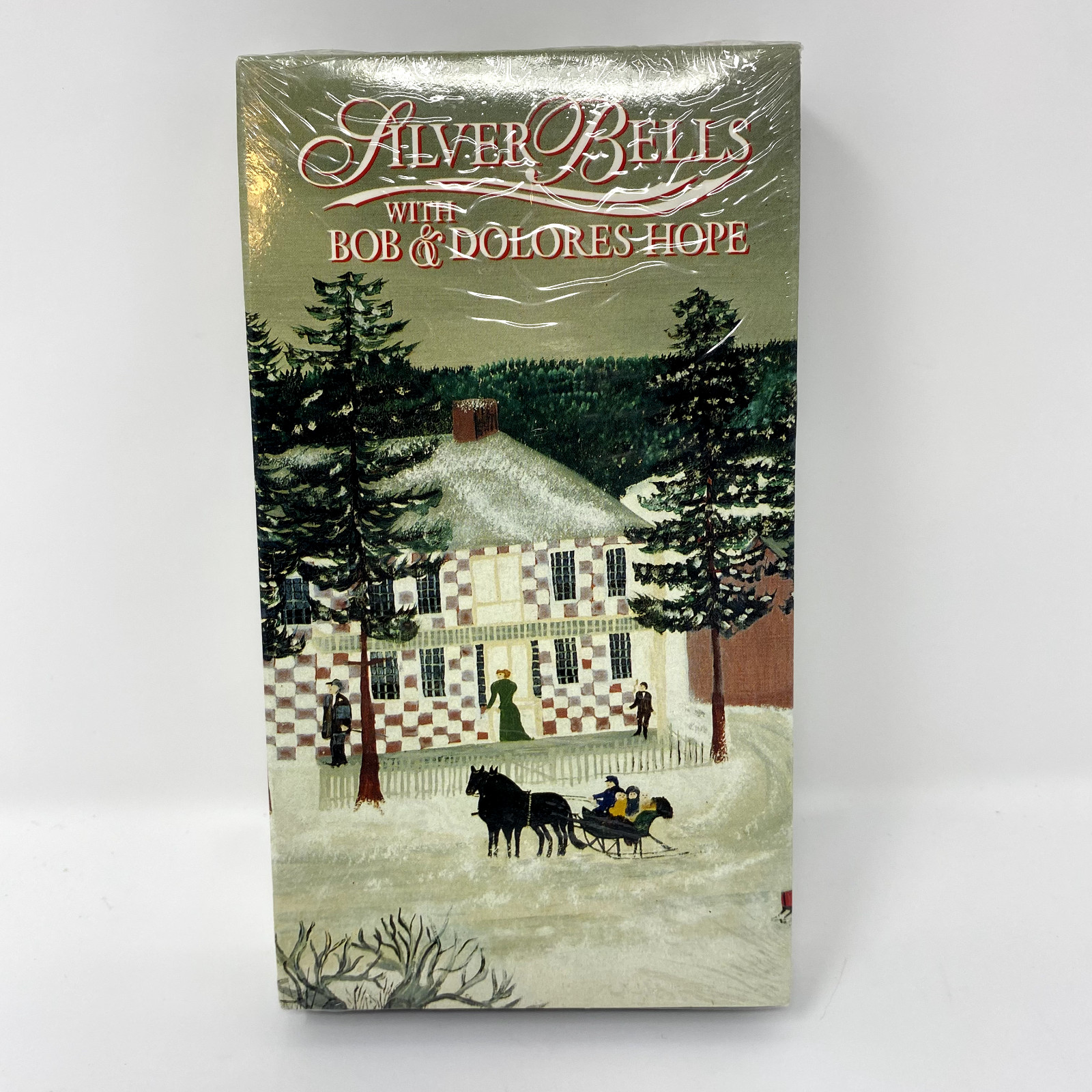 NEW Sealed Silver Bells With Bob Hope & Dolores Hope VHS