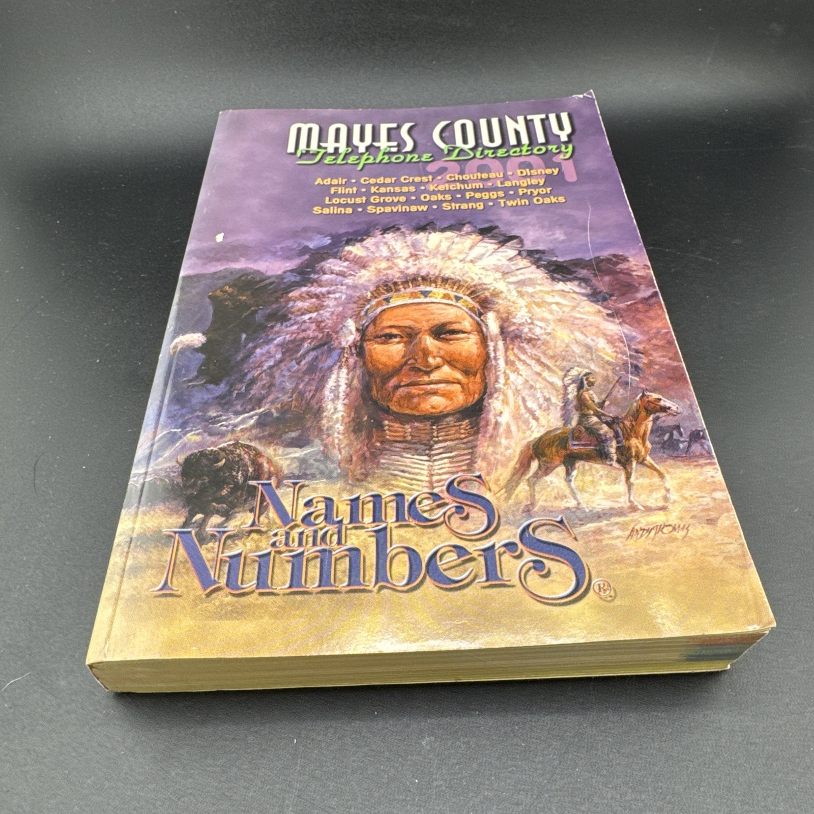 Mayes County Oklahoma 2001 Telephone Directory 