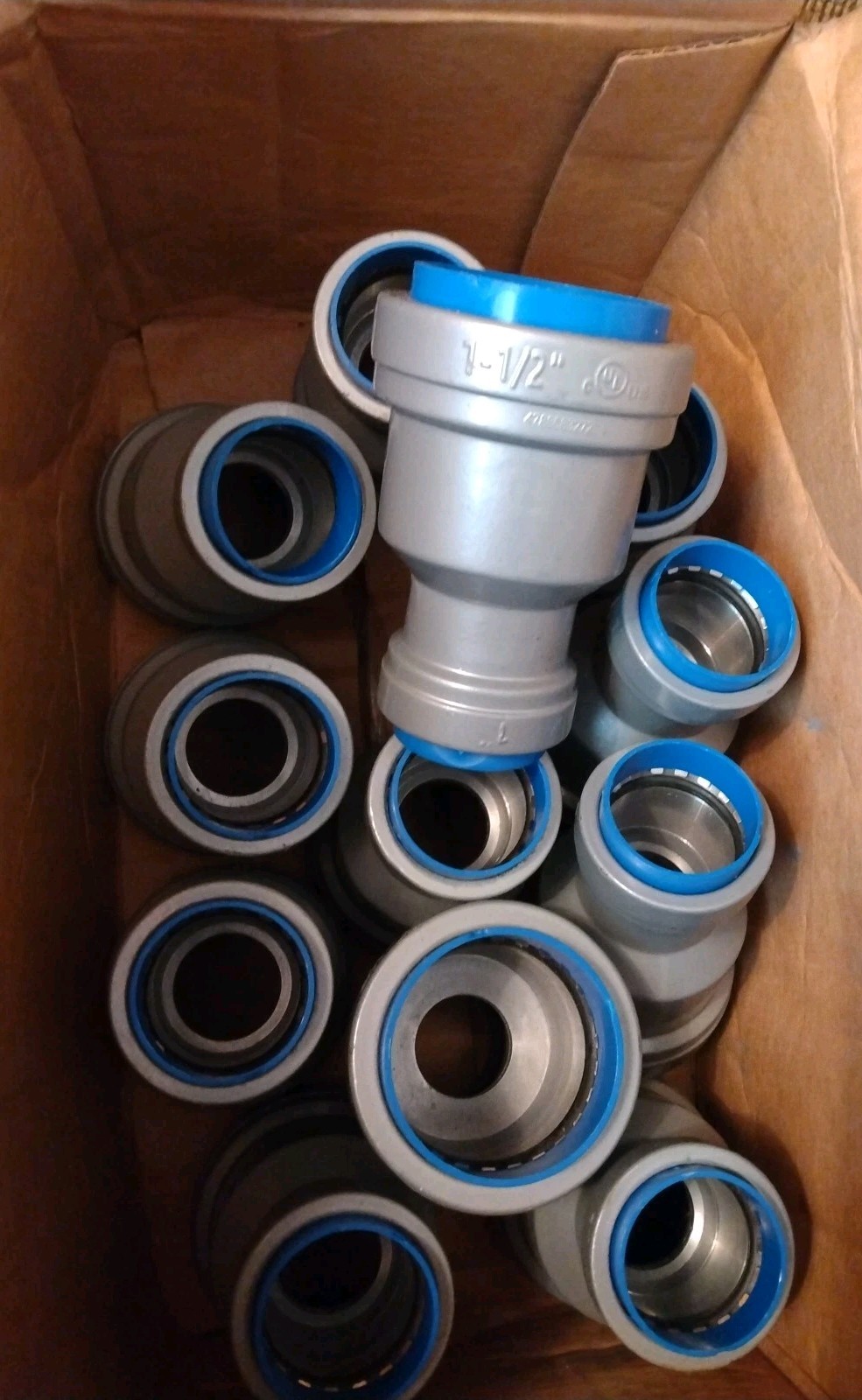 12 Southwire Reducer Couplings SimPush 1-1/2" X 1" R-RD-150-100W