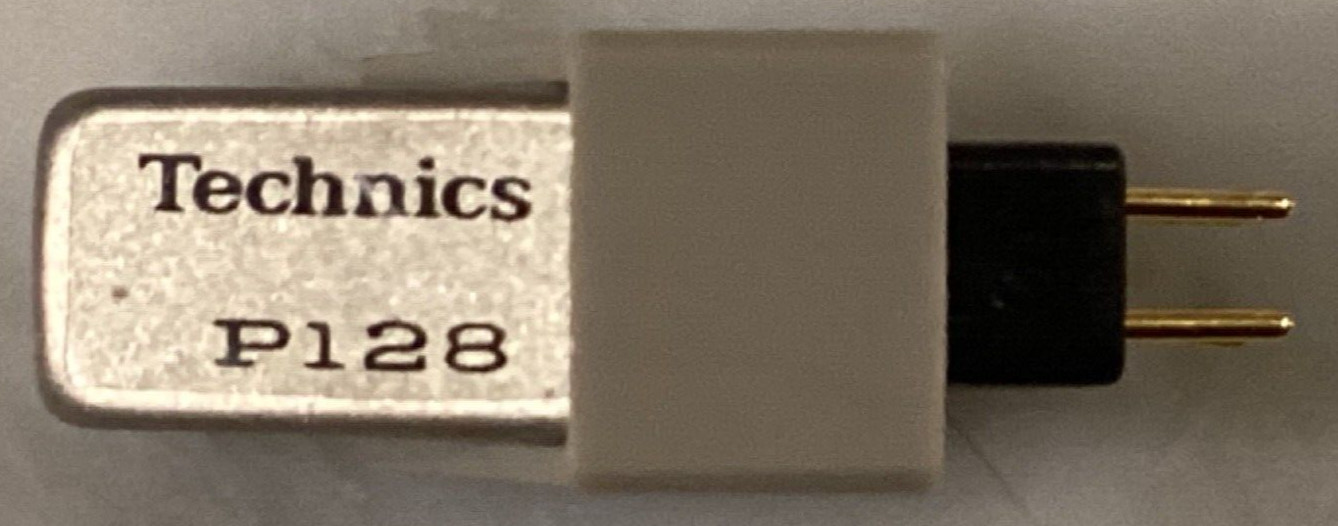 TECHNICS P128 P-MOUNT CARTRIDGE AND NEW AFTER MARKET STYLUS