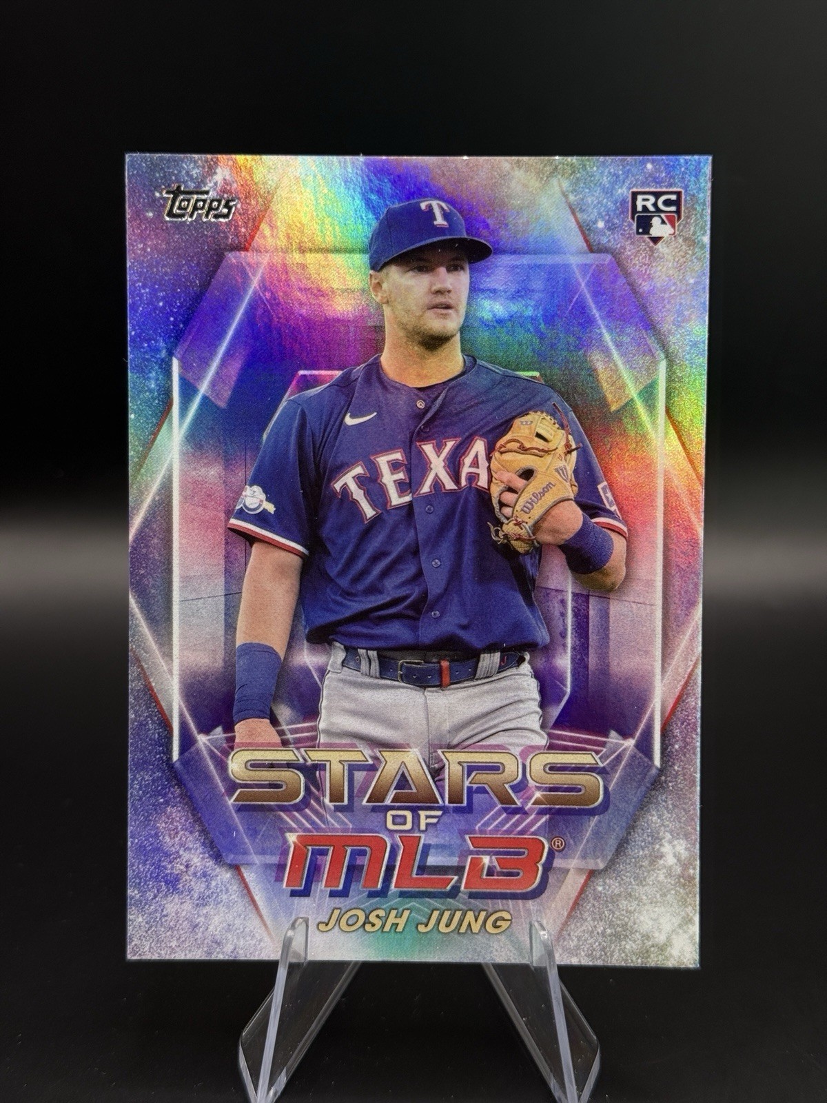 Josh Jung 2023 Topps Series 2 Stars of MLB Rookie Card Insert #SMLB-56 Rangers