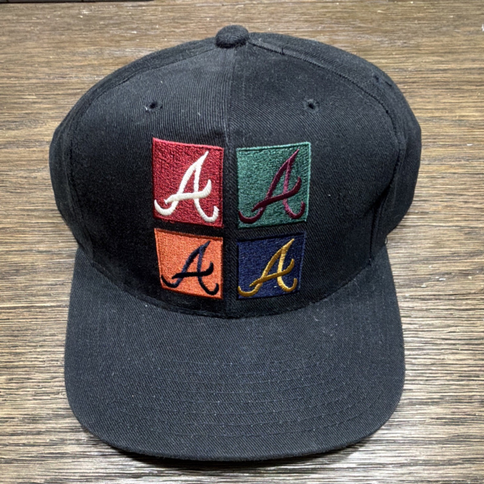 American Needle Atlanta Braves MLB Baseball Cap Black One Size