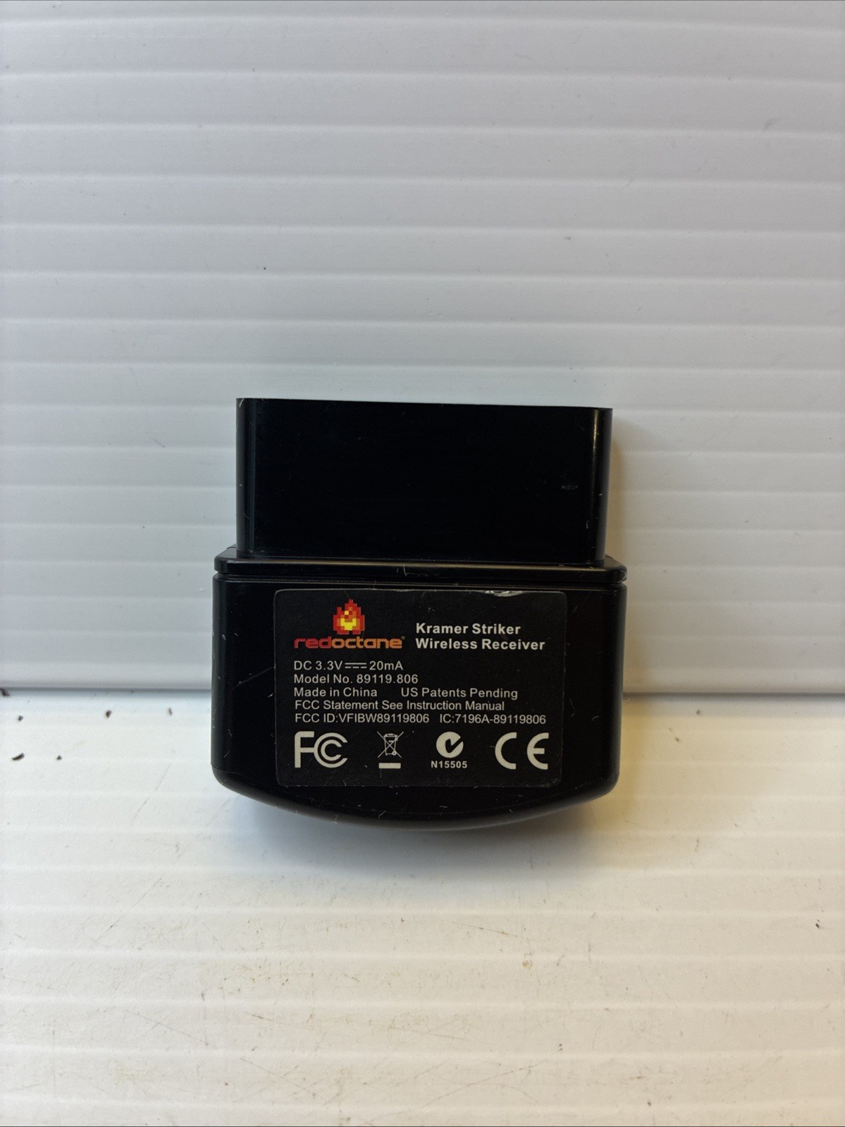 Guitar Hero Red Octane Kramer Striker Wireless Receiver Dongle PS2 Playstation 2