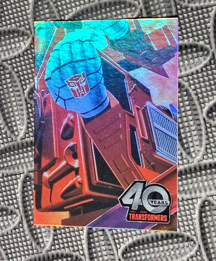 #27 Connecting Card SET A #9  - FOIL 2024 Dynamite Transformers 40Th Anniversary