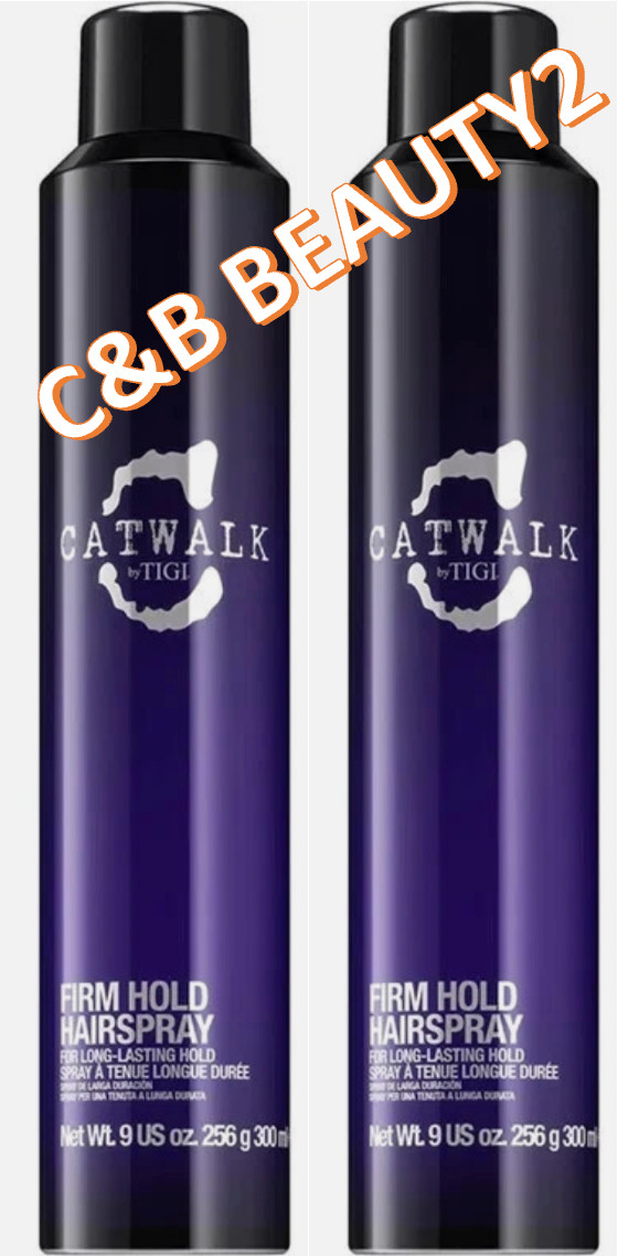 CATWALK by TIGI FIRM HOLD HAIRSPRAY SPRAY FIXATION FORTE 9 oz *PACK OF 2 *NEW