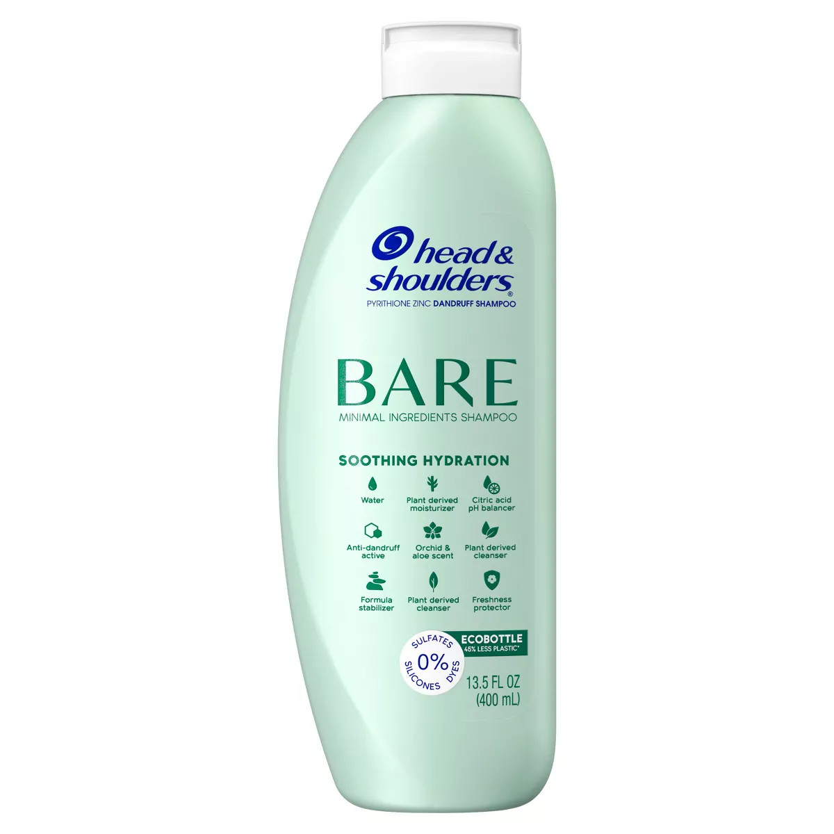 Head & Shoulders Bare anti Dandruff Soothing Hydration Shampoo, Sulfate Free - 1