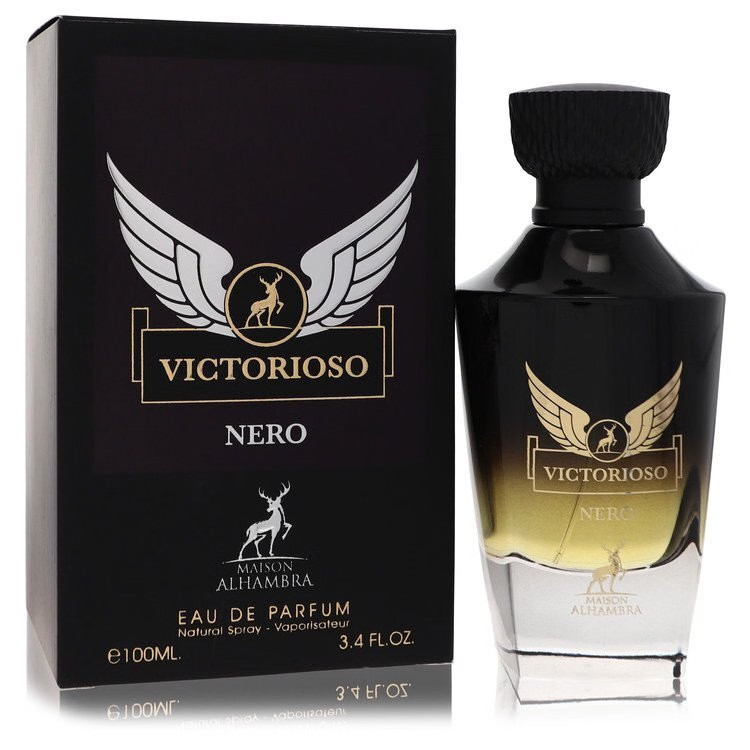 Maison Alhambra Victorioso Nero by Maison Alhambra Eau De Parfum Spray 3.4 oz (M