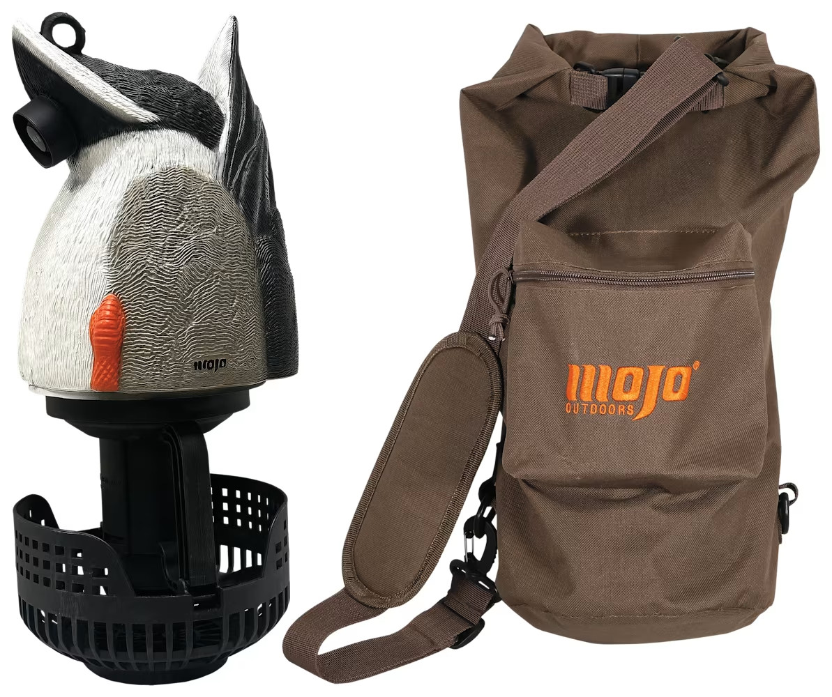 NEW MOJO MALLARD MACHINE W/BAG COMBO RECHARGEABLE LI-ION BATTERY DUCK DECOY