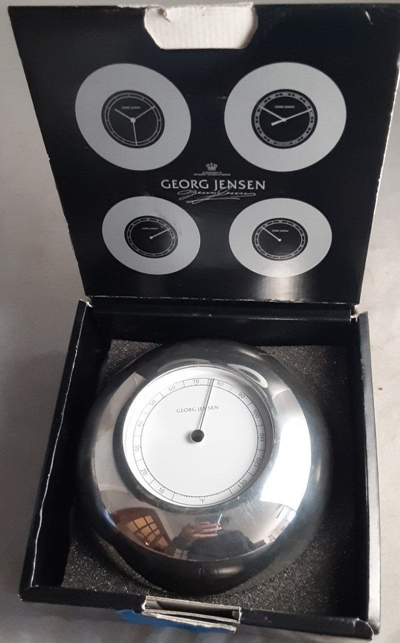 Thermometer Stainless by Andreas Mikkelsen for GEORG JENSEN Denmark