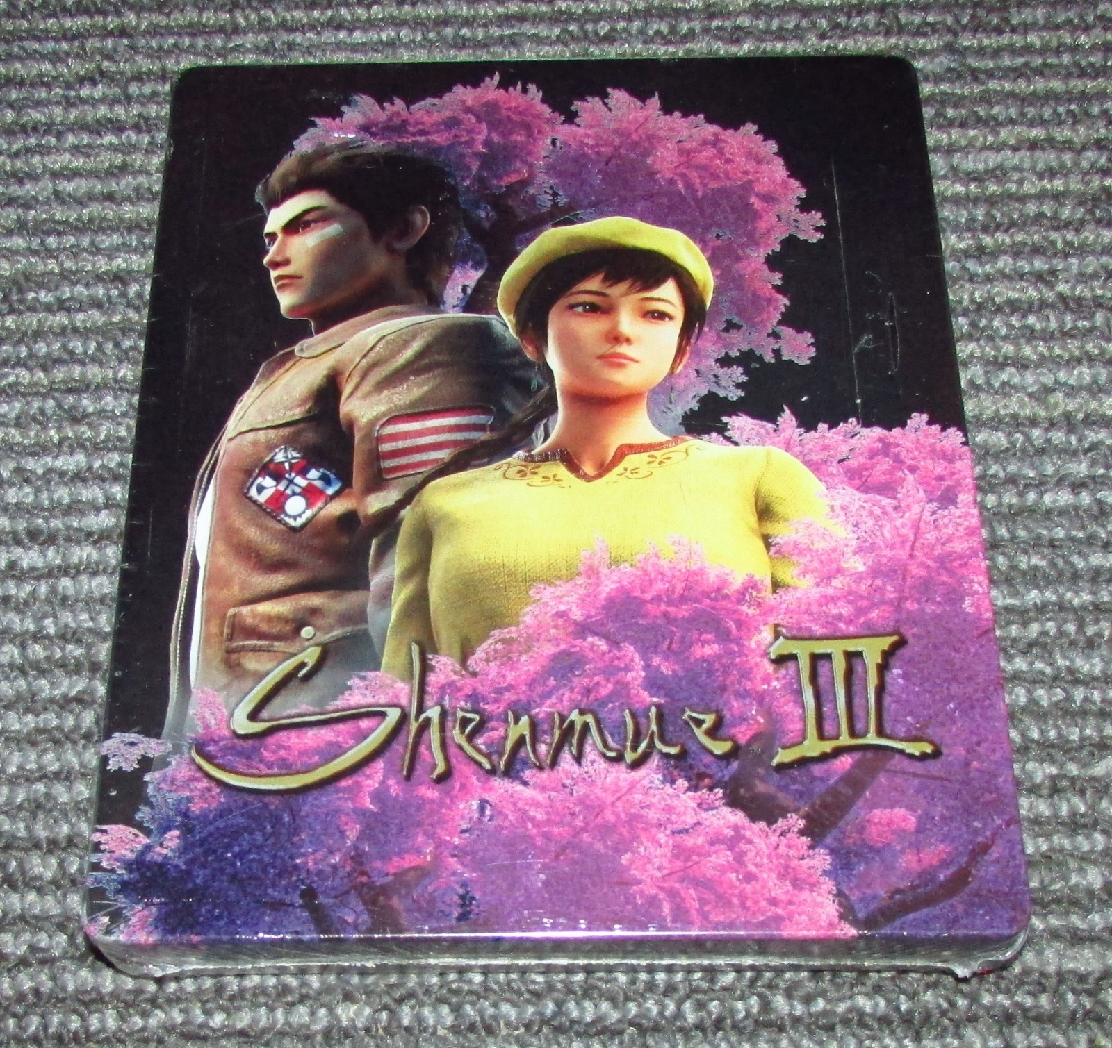 Shenmue III Steelbook Case (Case Only) Playstation 4 Authentic No Game