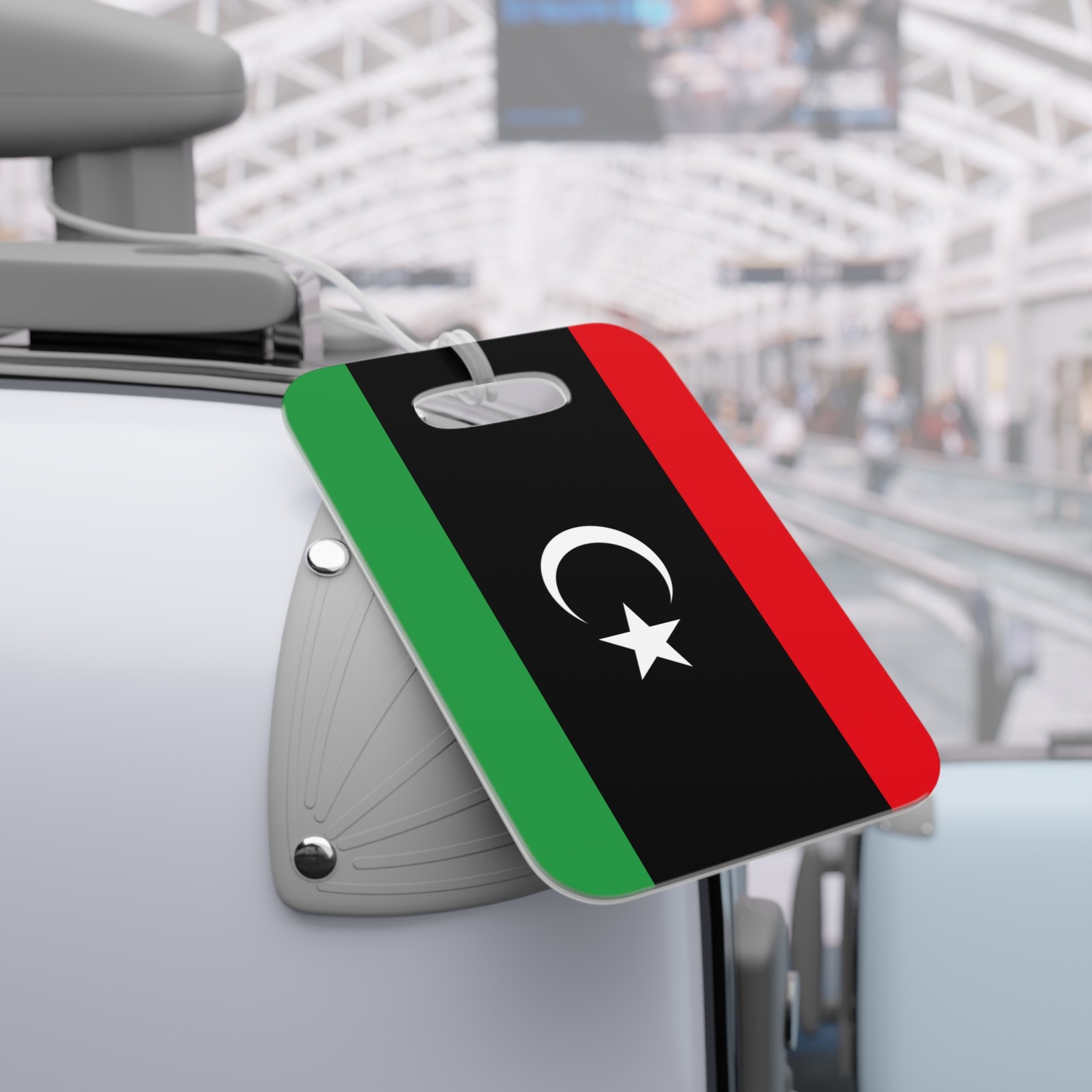 Libya Flag  Luggage Tags with Flag Design, Travel Accessories
