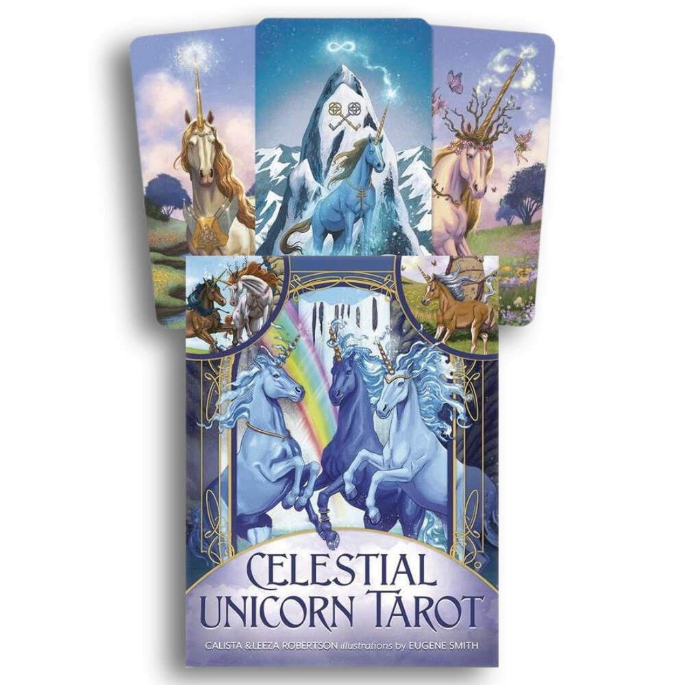 Celestial Unicorn Tarot & Oracle Deck By Llewellyn 78 Cards Guidebook