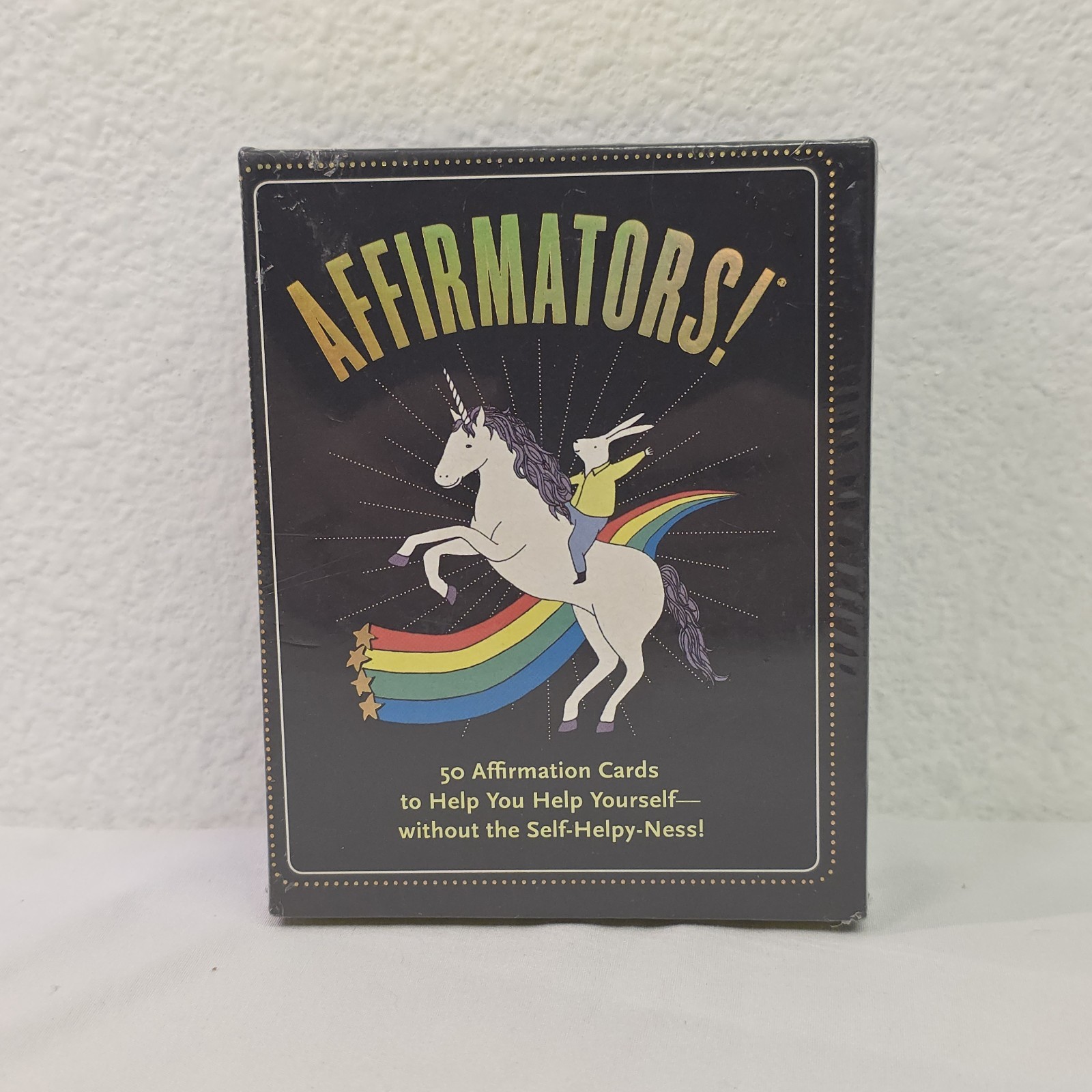 Affirmators! 50 Affirmation Cards to Help You Help Yourself BRAND NEW AND SEALED