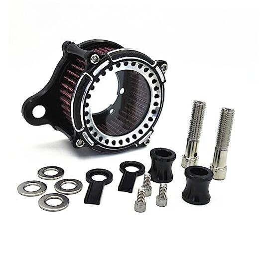 Motorcycle Air Intake Filter Kit For Harley Sportster XL883 XL1200 Iron 883 48 