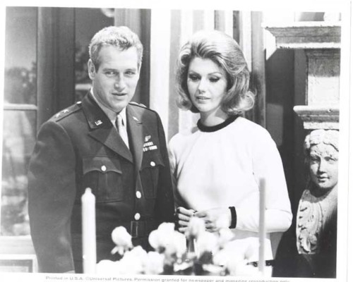 Original Photo Of Sylva Koscina And Paul Newman ( BSY )