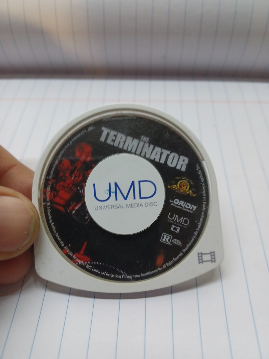 The Terminator (Sony PSP UMD Video Movie, 2005) UMD Disc Only TESTED