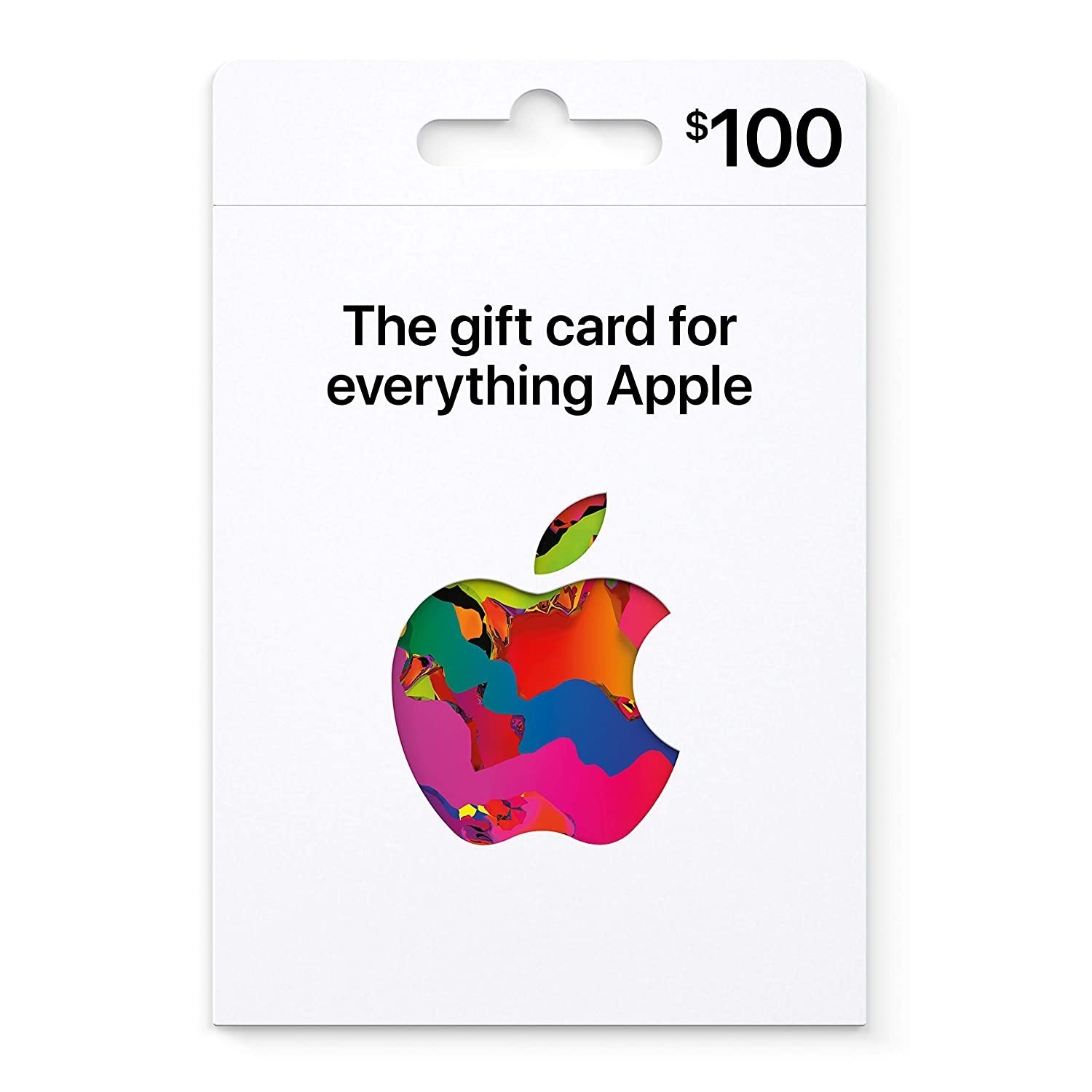 Apple Gift Card Value $100 Store iPhone iPad MacBook Airpods