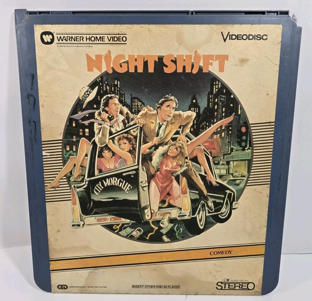 Night Shift (1982) Vintage CED Videodisc Movie
