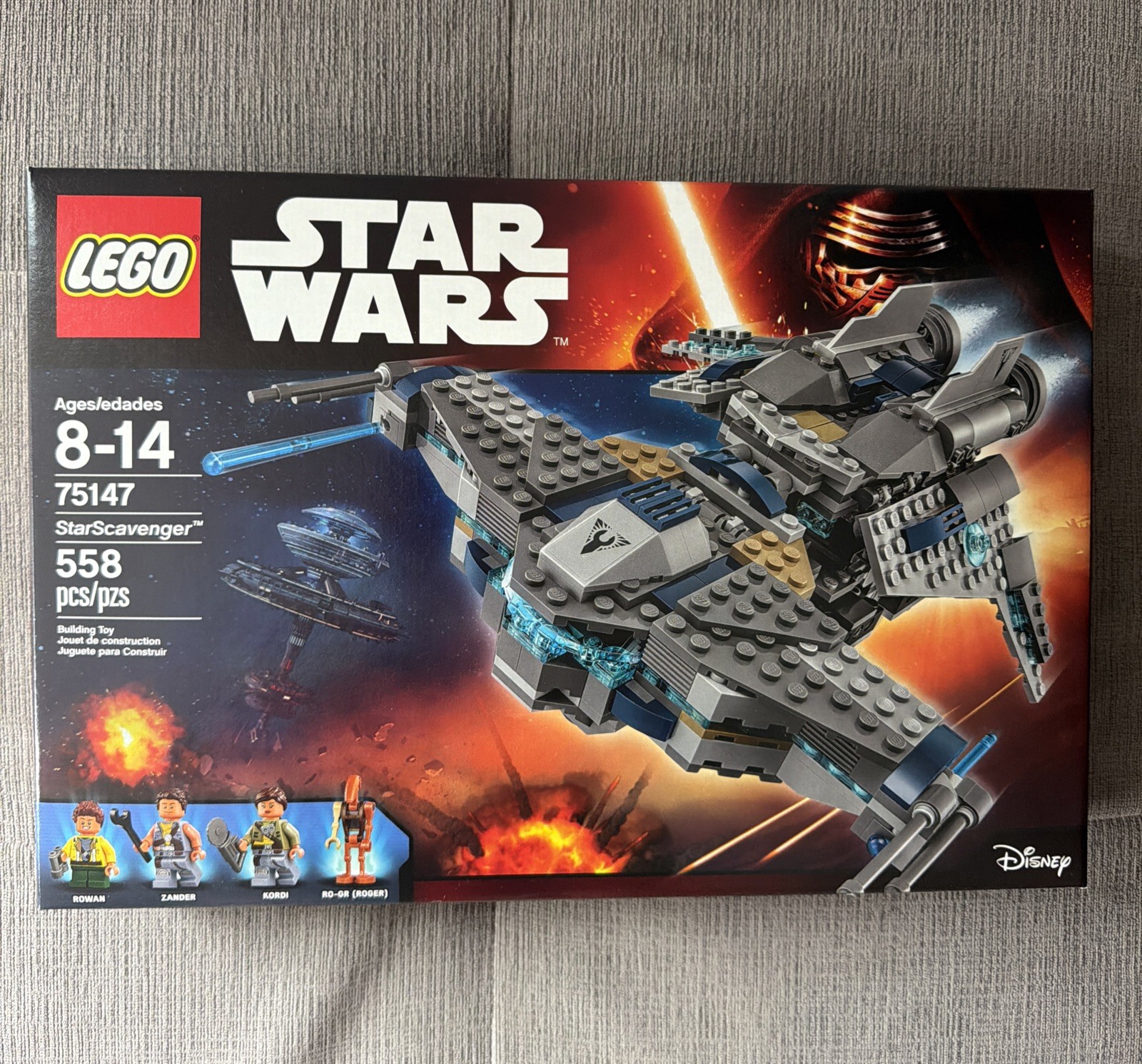 LEGO Star Wars 75147 Star Scavenger New Sealed RETIRED Rowan Zander Kordi RO-GR