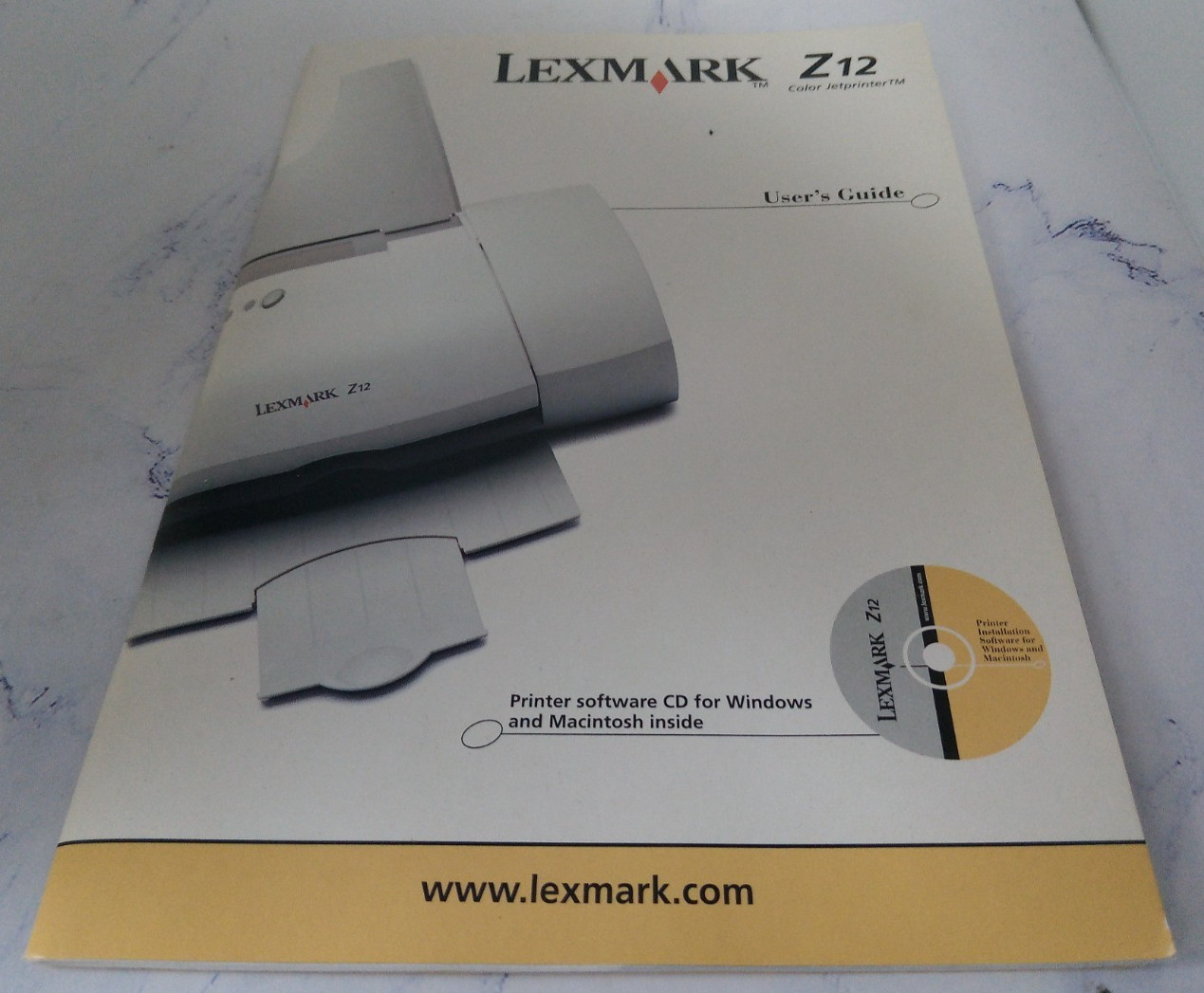 Lexmark Z12 User's Guide P/N 17E0070