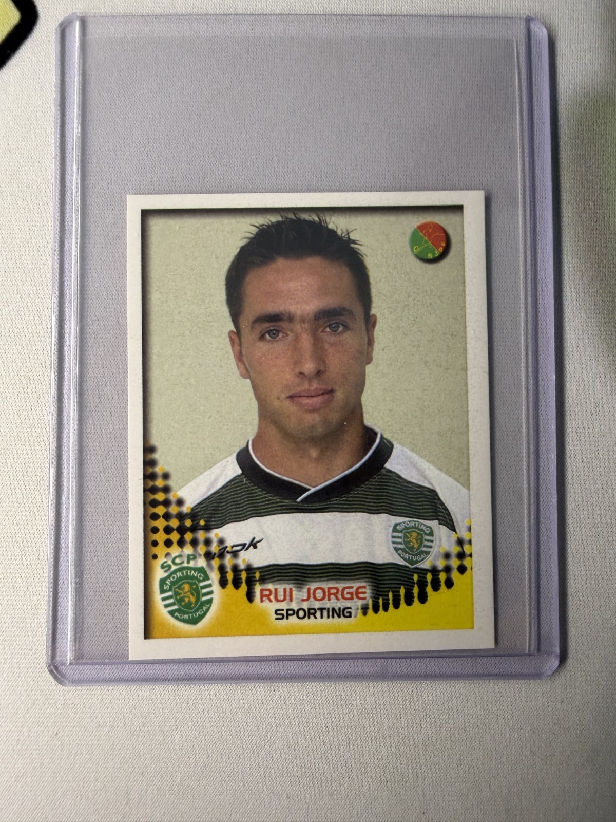 2002-03 Panini Futebol Soccer Rui Jorge Portugal Sticker 