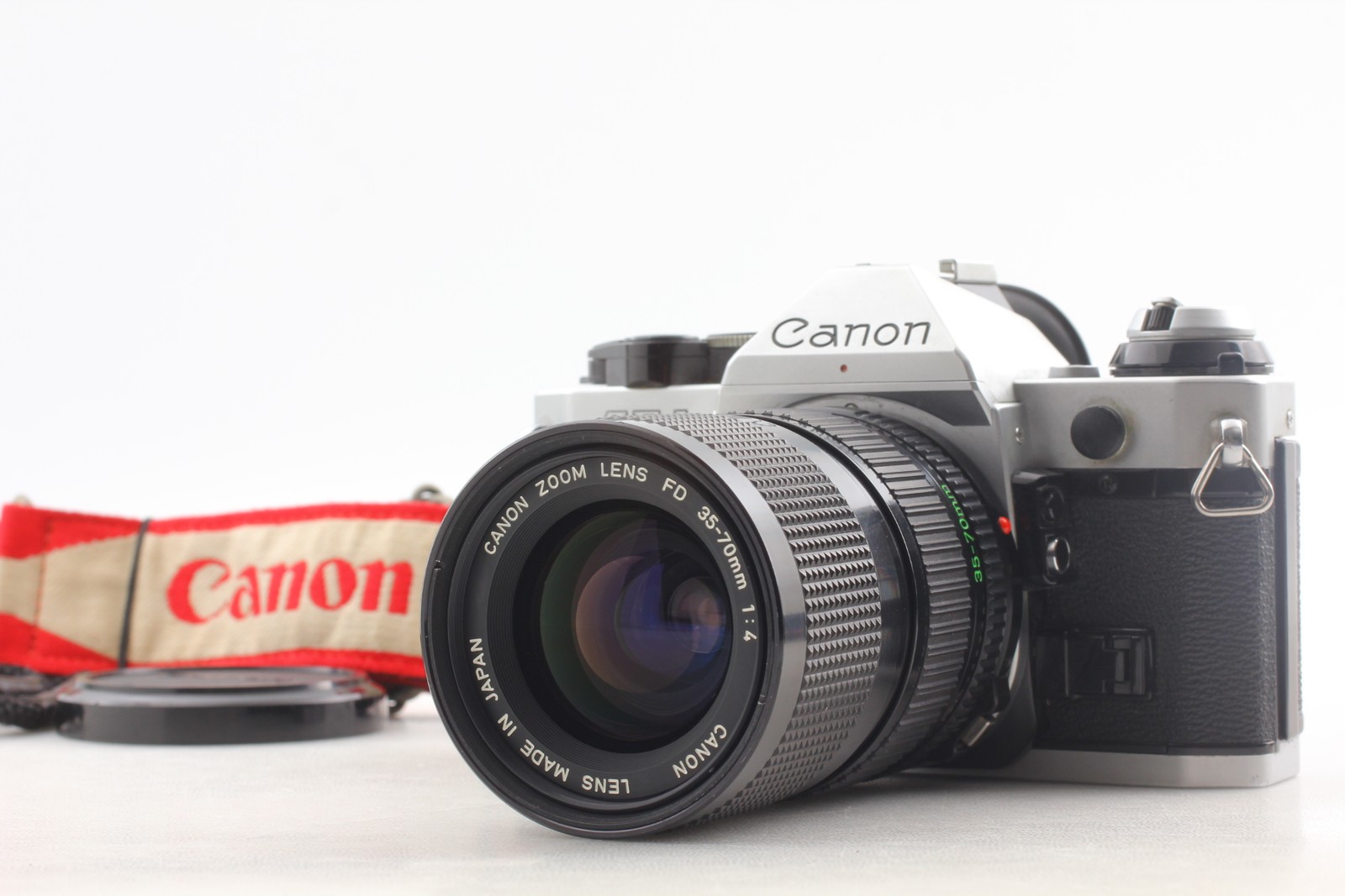 [Near MINT] Canon AE-1 Program Film Camera FD 35-70mm f4 MF Lens From JAPAN