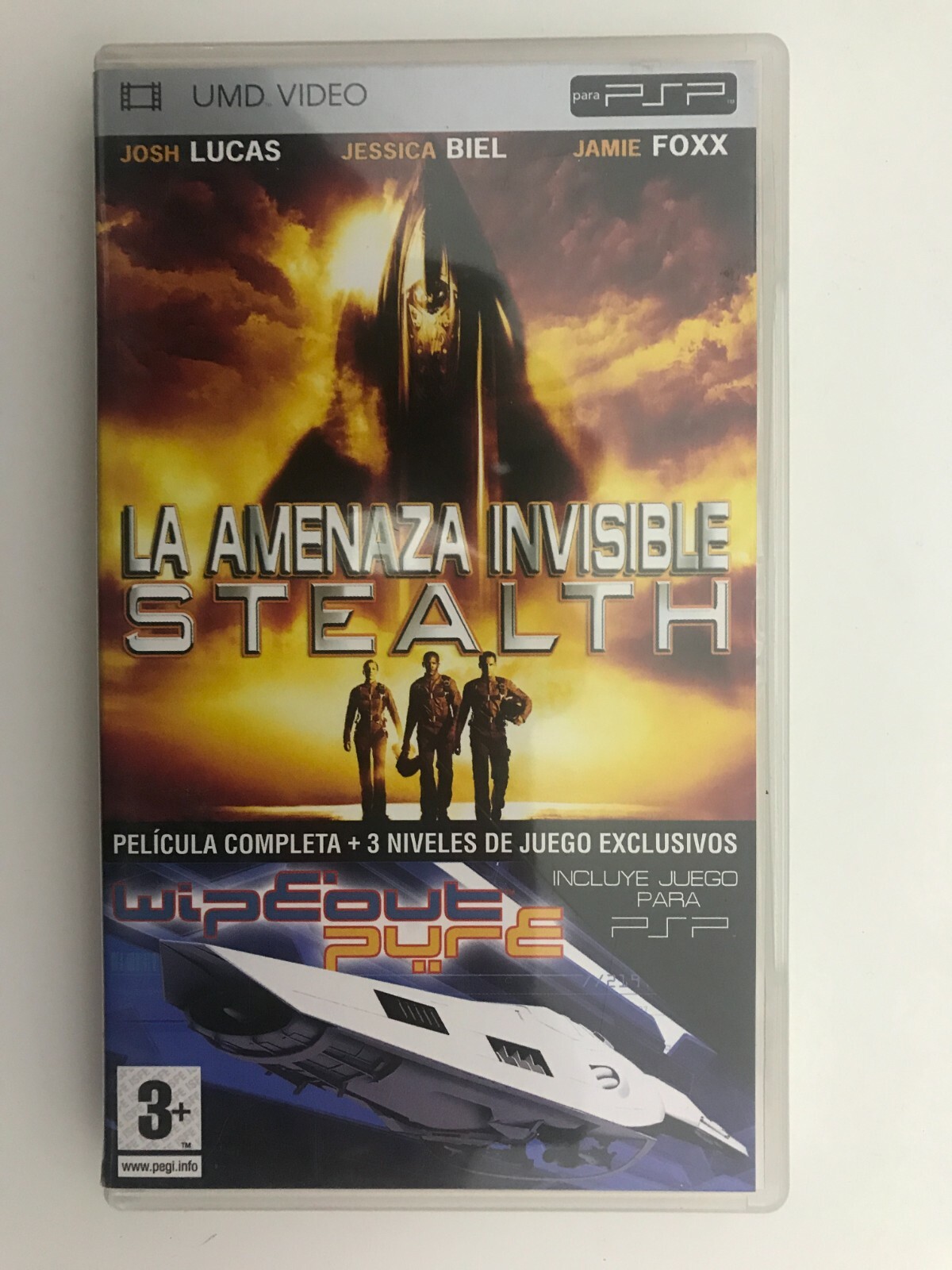 The Invisible Threat Stealth UMD Video For PSP + 3 Levels Game Spanish AM