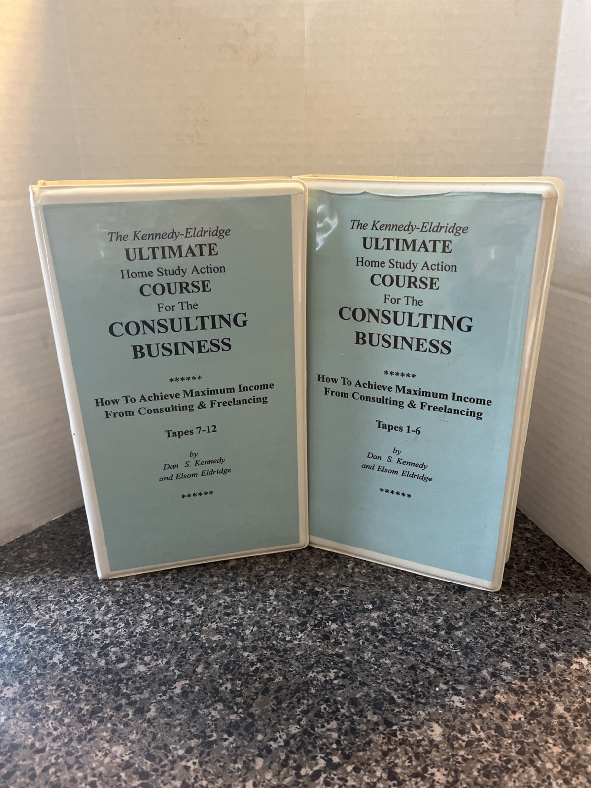 Ultimate Course For The Consulting Business  12 Cassette Tape Course EX Cond.