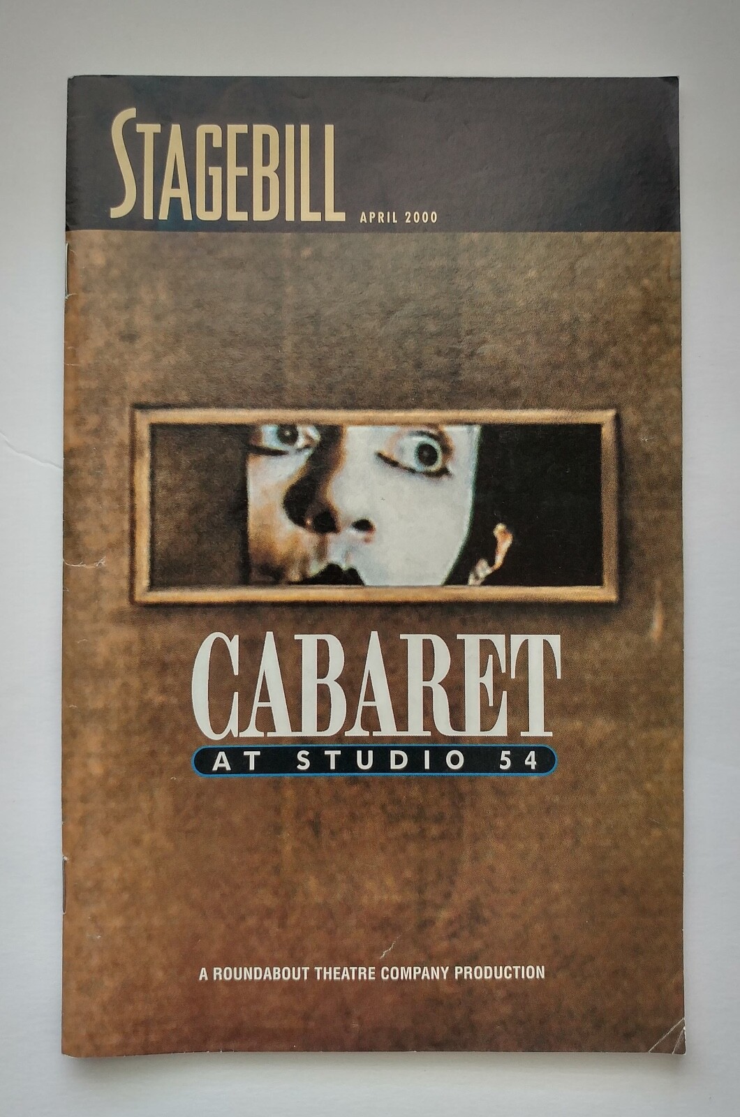 Stagebill - Cabaret at Studio 54 - April 2000 - pre-owned