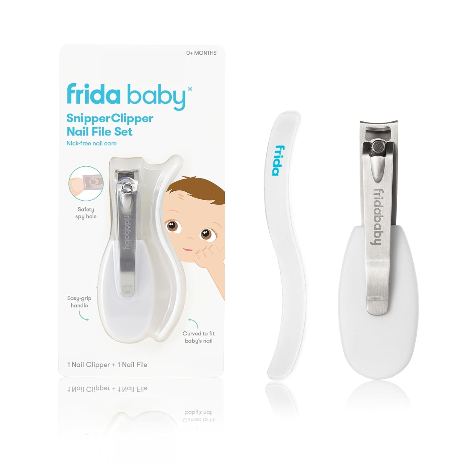 NailFrida The SnipperClipper Set by Fridababy – The Baby Essential Nail Care Kit