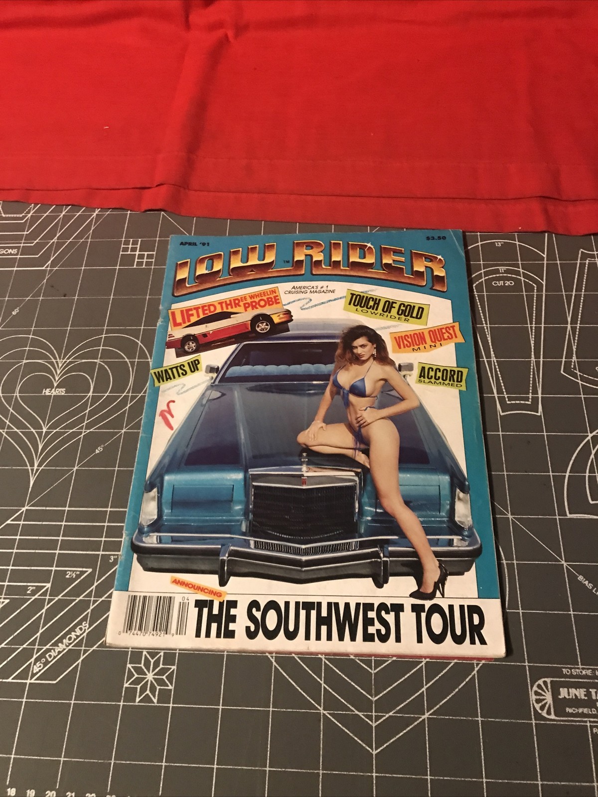 Vintage April 1991 Low Rider Volume 13 Number 3