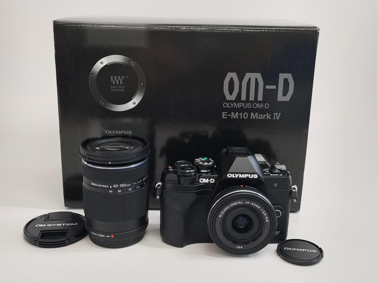 Olympus OM-D E-M10 IV Mirrorless Camera 20MP 4K Wi-Fi Bluetooth Used From Japan