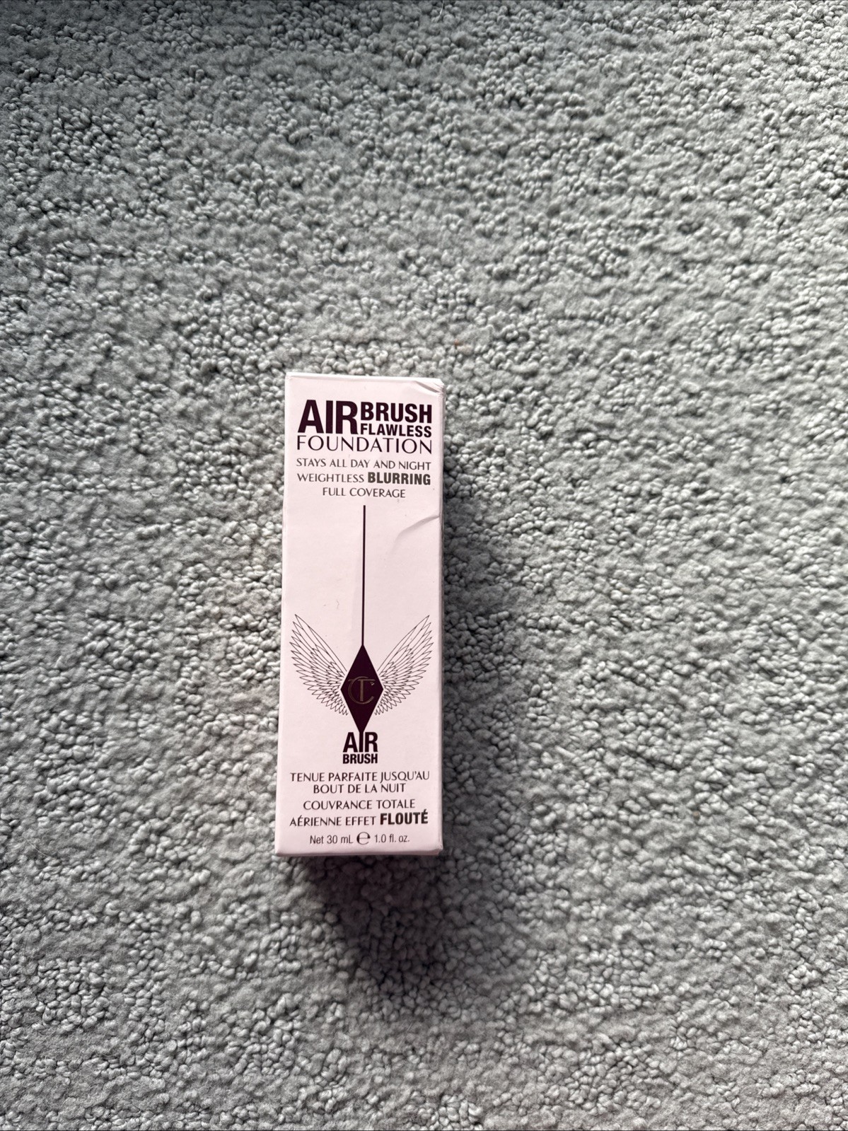 CHARLOTTE TILBURY AIRBRUSH FLAWLESS FOUNDATION  5 NEUTRAL 30ml Fast Ship