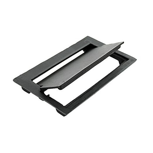  Cast Iron Ash Dump, Black 