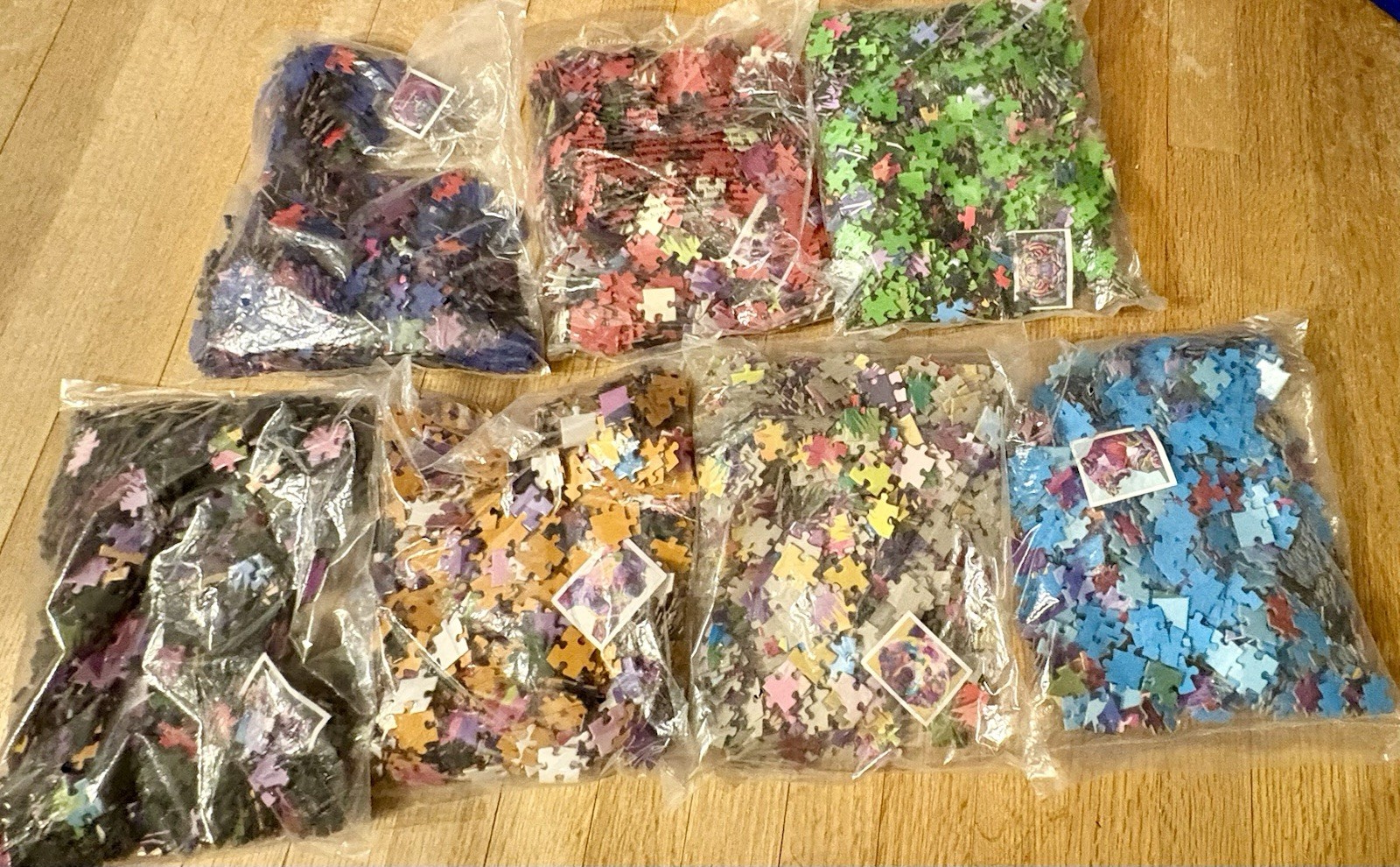 Watercolor Animal Puzzles unknown piece count or size All Sealed New