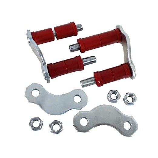 2PCS Rear Leaf Spring Polyurethane Shackle Kit for 1956-57 Chevy 1956-1957