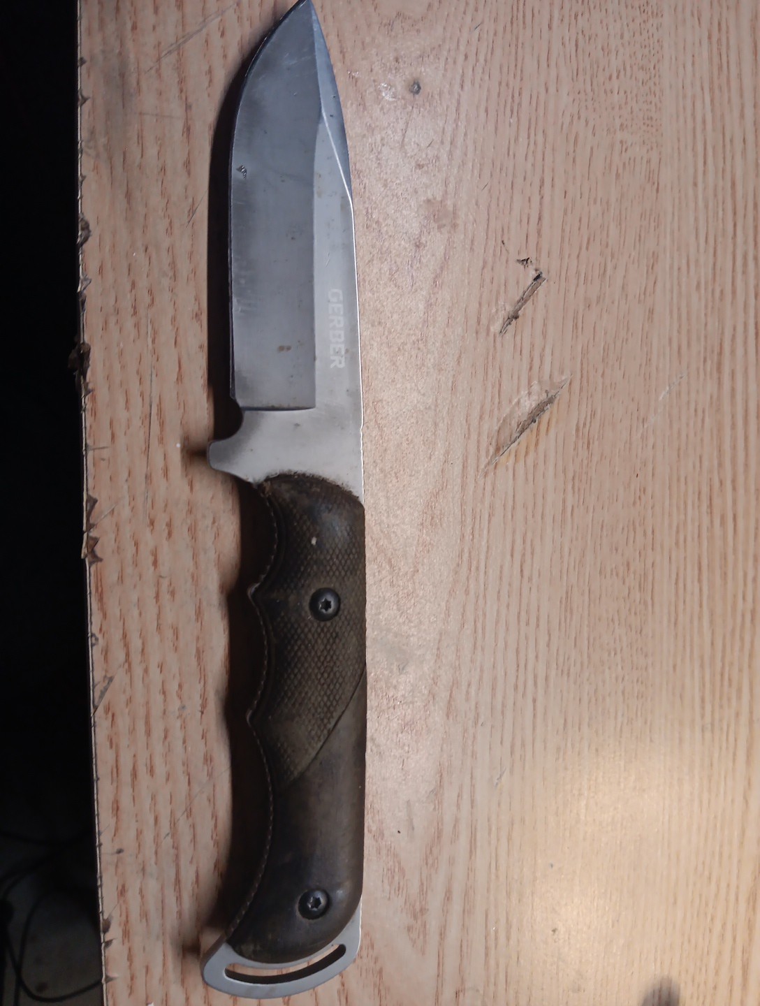 Gerber Freeman Guide Fixed Blade Hunter Bowie Skinner Knife 5Cr15MoV 31000588