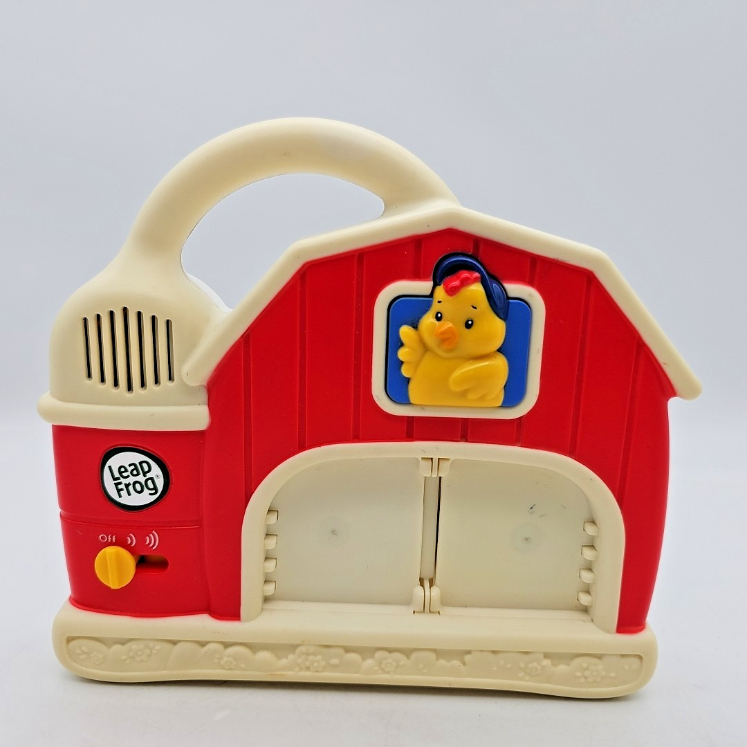 LeapFrog FRIDGE FARM House Only - NO ANIMALS - Powers On - Only Right Side Works