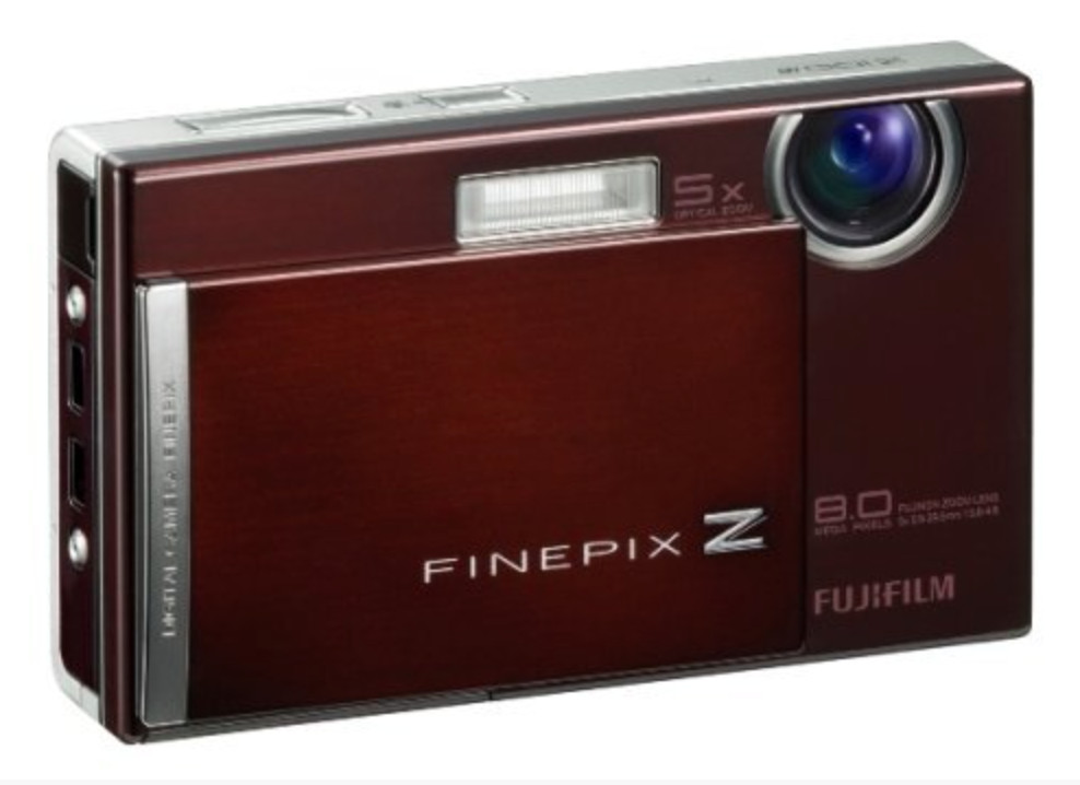 FUJIFILM FinePix Z100fd Digital Camera Brown 8MP 5x Optical Zoom From Japan