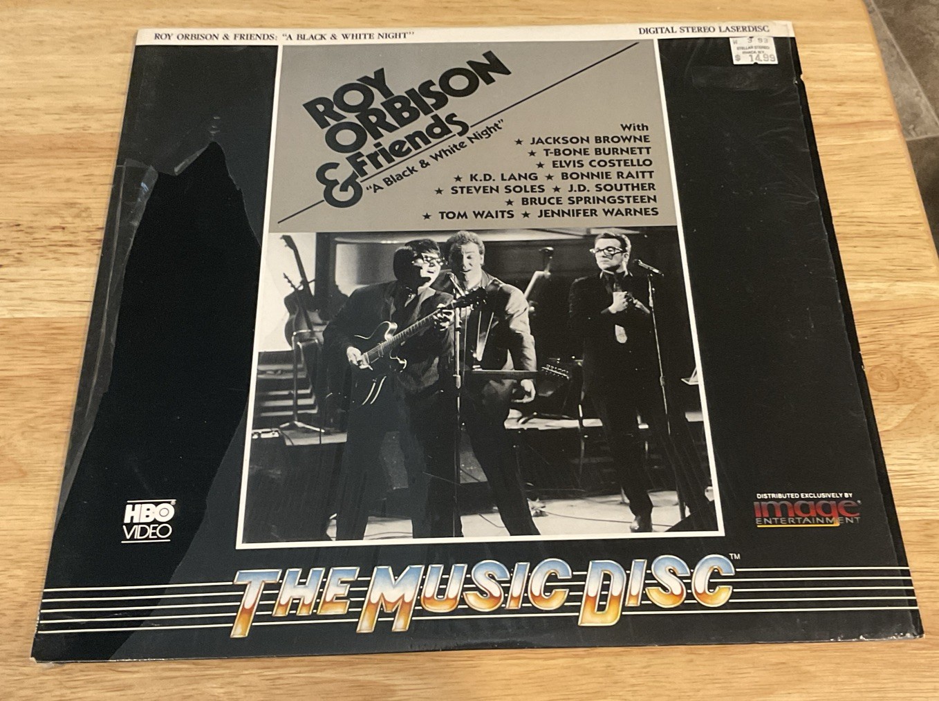 ROY ORGISON & FRIENDS Black & White Night Laserdisc ID6571HB w/Shrinkwrap