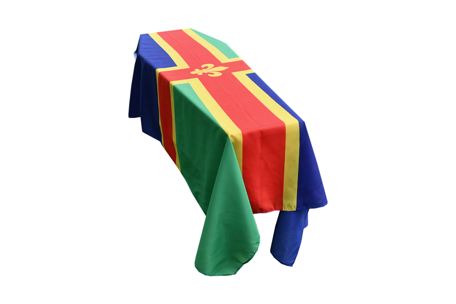 Lincolnshire County Flag Coffin Drape - Quick Dispatch