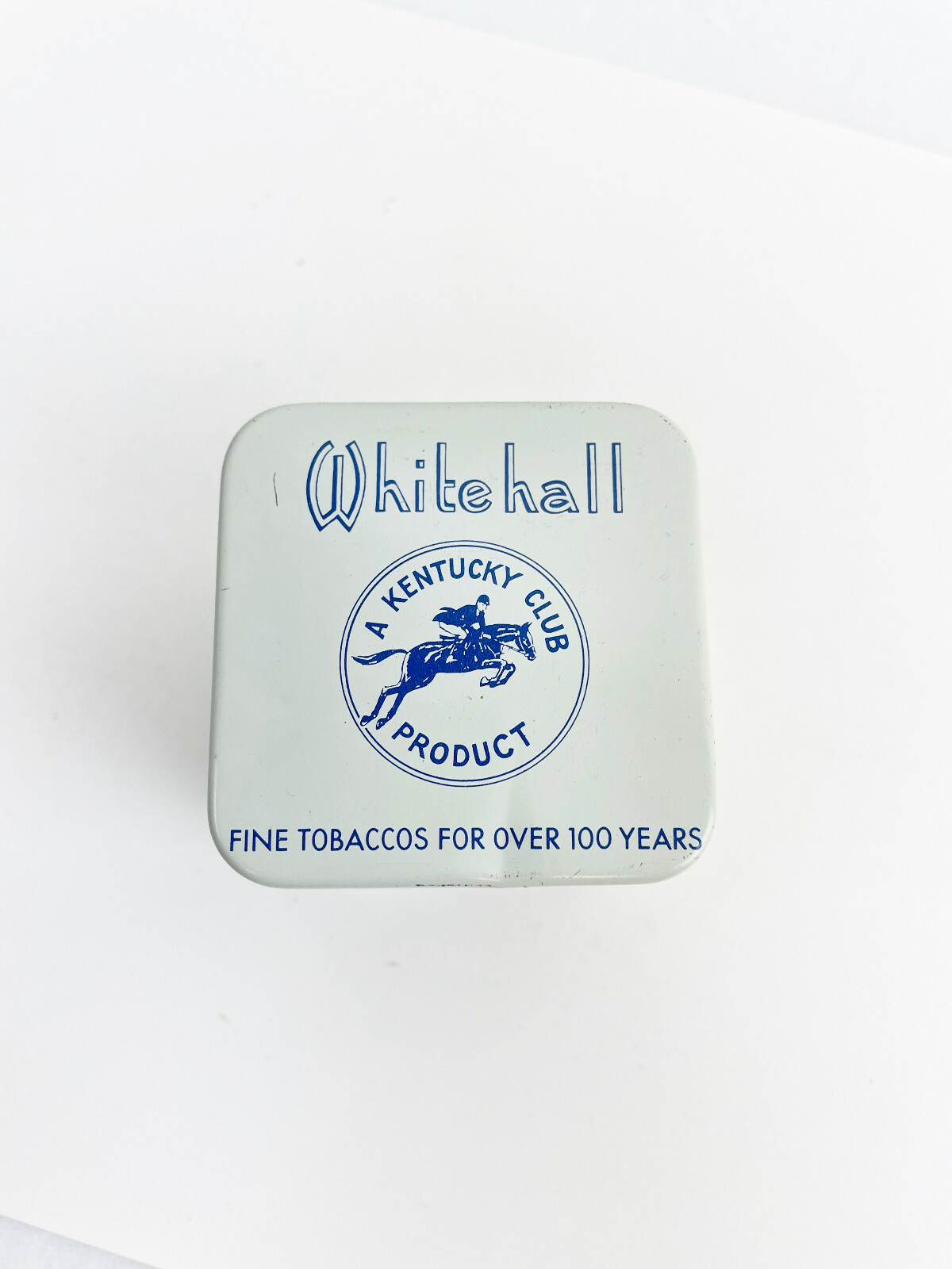 VINTAGE KENTUCKY CLUB WHITEHALL SMOKING MIXTURE TOBACCO TIN - EMPTY- COLLECTORS 