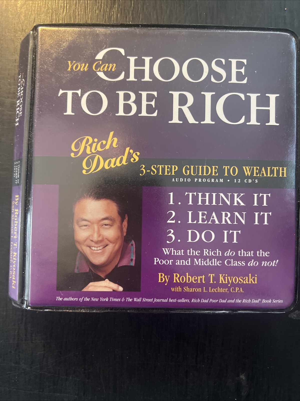 You Can Choose to Be Rich by Robert T. Kiyosaki Audiobook CDs 12 Discs