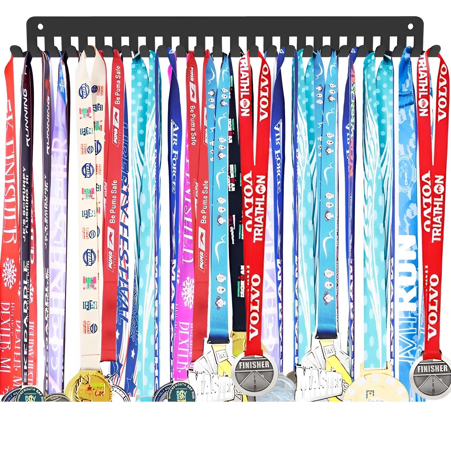 Ahomiwow Medal Holder Display Hanger Rack Metal Frame Storage Collector... 