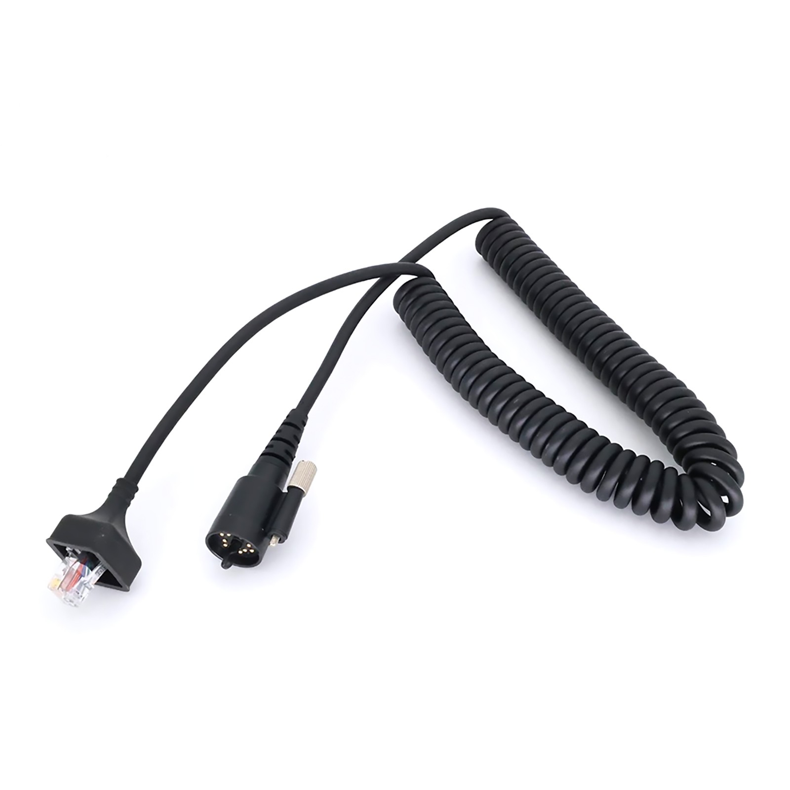 Handheld Speaker Microphone Stretchable Cable  Walkie-talkie For TK-690 Kenwood