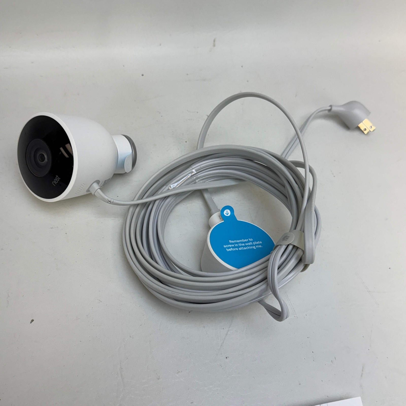 Google Nest Cam Outdoor 1st Gen Wired Security Camera 1080p NC2100ES White