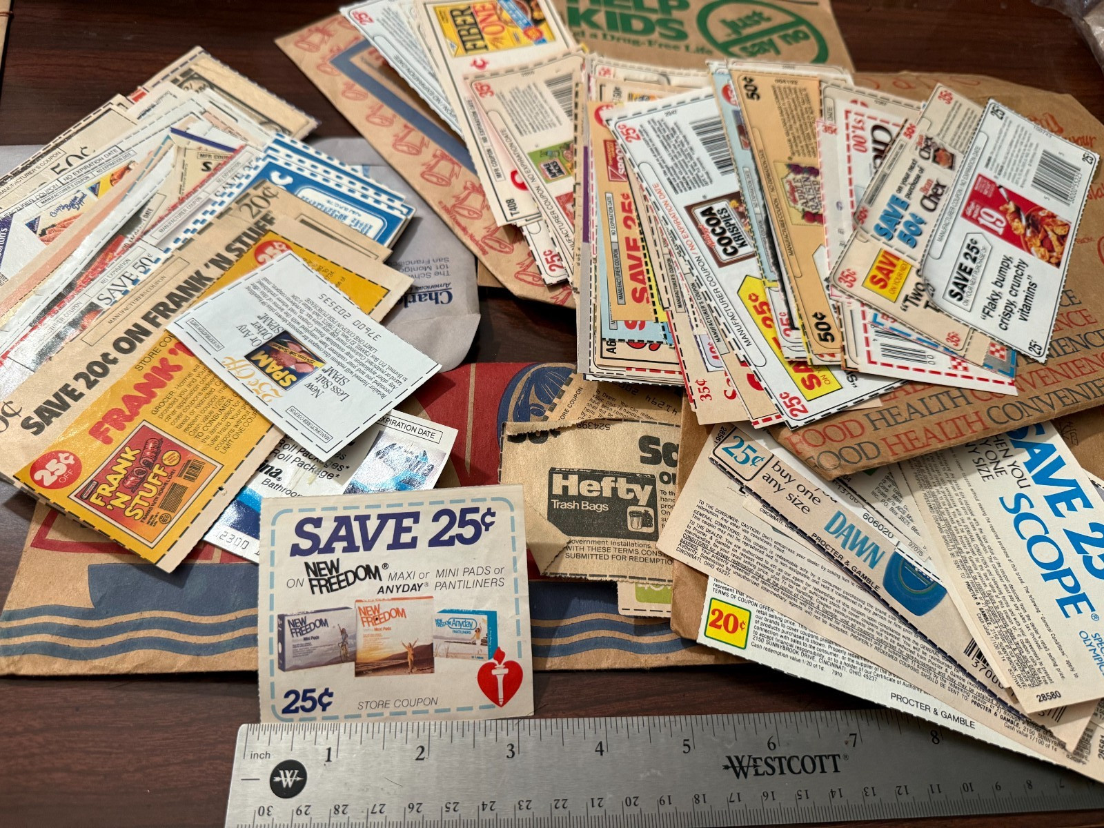 Lot of Vintage Coupons Random Assortment USA as pictured